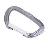 Maxbell 24KN Ultra-light Straight Gate D-shaped Carabiner Non Locking Outdoor Rock Climbing Rescue Rappelling