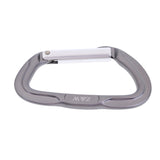 Maxbell 24KN Ultra-light Straight Gate D-shaped Carabiner Non Locking Outdoor Rock Climbing Rescue Rappelling