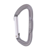 Maxbell 24KN Ultra-light Straight Gate D-shaped Carabiner Non Locking Outdoor Rock Climbing Rescue Rappelling