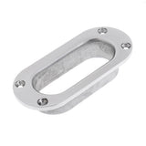 Maxbell Stainless Steel Hawse Pipe for Boat Docking & Anchoring Anchor Chain Rope 5.4'' x2.4''