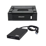 Maxbell 2.5inch USB 3.0 HDD Enclosure +Backup System For 3.5/5.25inch Bay SATA