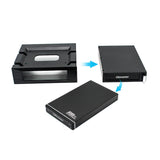 Maxbell 2.5inch USB 3.0 HDD Enclosure +Backup System For 3.5/5.25inch Bay SATA