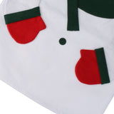 Maxbell Cute Snowman Chair Back Cover Christmas Holiday Festive Kitchen Dinner Decoration