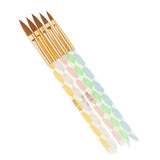 Maxbell 5x Nail Art DIY Design Brush Kit Painting Drawing Gel Pen Polish Manicure Pedicure Tool