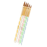 Maxbell 5x Nail Art DIY Design Brush Kit Painting Drawing Gel Pen Polish Manicure Pedicure Tool