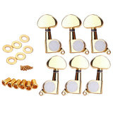 Maxbell 3R 3L Sealed String Tuning Pegs Keys Machine Heads Tuner for Epi Style Acoustic Electric Guitar