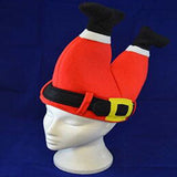 Maxbell Funny Christmas Santa Hat Fancy Dress Costume Kids Adult Xmas Party Headgear