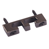 Maxbell 1Pcs Metal Guitar Roller String Retainer Tree for 3 String Bass Box Guitar Accessories Black
