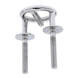 Maxbell Water Ski Tow Rope Hook Hitch Boat Transom Mount - Marine Grade 316 Stainless Steel