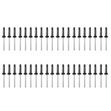 Maxbell 40 Pieces Kayak Rivets Tri Grip Long Pop Rivets Canoe Fishing Boat Raft Deck Kit