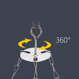 Maxbell 20 Peg Laundry Airer Rack Windproof Drying Drier Clothes Underwear Sock Hook