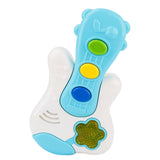 Maxbell Cartoon Guitar Music Child Early Education Fun Toys Birthday Gifts Blue Intellectual Development Education