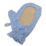 Maxbell Natural Loofah Bath Shower Sponge Glove Brush Skin Spa Back Washing Exfoliator Pad Scrubber Blue