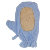 Maxbell Natural Loofah Bath Shower Sponge Glove Brush Skin Spa Back Washing Exfoliator Pad Scrubber Blue