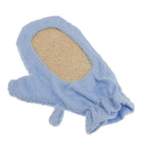 Maxbell Natural Loofah Bath Shower Sponge Glove Brush Skin Spa Back Washing Exfoliator Pad Scrubber Blue