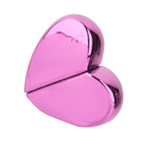 Maxbell 25ML Capacity Candy Heart Shape Refillable Spray Bottle Perfume Storage Holder Travel Lovers Gift Rose Red