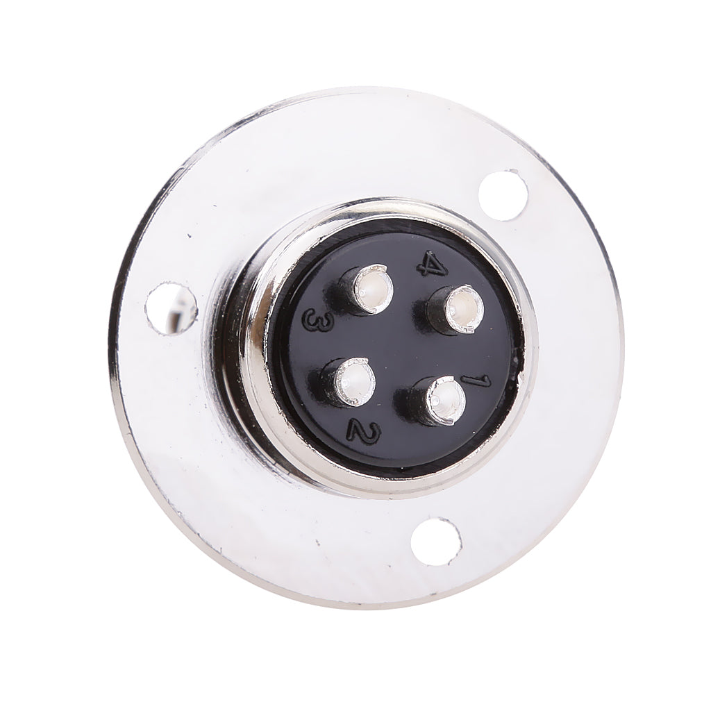 Maxbell New Brand Waterproof 20mm 4 Pole Deck Plug / Connector / Outlet GX20-4P