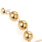 Maxbell Vintage Multilayer Alloy Ball Heart Shape Dangle Earrings Party Jewelry Gift