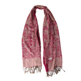 Maxbell Women Warm Long Cashmere Scarf Pashmina Rose