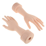 Maxbell 1 Pair of Soft Flexible Moveable Female Mannequin Manikin Hand Watch Jewelry Bracelet Gloves Display Dummy Model Holder Stand