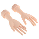 Maxbell 1 Pair of Soft Flexible Moveable Female Mannequin Manikin Hand Watch Jewelry Bracelet Gloves Display Dummy Model Holder Stand