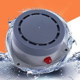 Maxbell Battery Powered Water Alarm Water Leakage Sensor Detector Kitchen Bathroom Sink Bath Tub Overflow Alarm