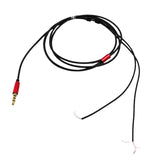 Maxbell Gold-plated DIY Audio Cable Earphone Maintenance Wire DIY 3.5MM Jack Replacement 120cm Red