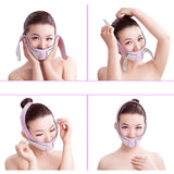 Maxbell Double Chin Thin Slim Band, Cheek Lift Up Mask, Facial Massage Masseter Slim Belt, V Face Shaper