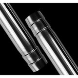 Maxbell Set Of Mirror Polished Easy To Clean Pipe Inflow With Pipe Outflow + Pipe Fixation Holder For Aquarium Plant Tank 12mm