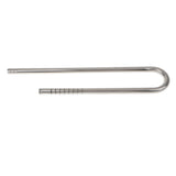 Maxbell Set Of Mirror Polished Easy To Clean Pipe Inflow With Pipe Outflow + Pipe Fixation Holder For Aquarium Plant Tank 12mm