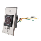 Maxbell 12V DC Door Infrared No Touch EXIT Button Switch Sensor with LED Backlight #K1