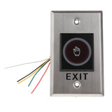 Maxbell 12V DC Door Infrared No Touch EXIT Button Switch Sensor with LED Backlight #K1