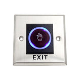 Maxbell 12V DC Door Infrared No Touch EXIT Button Switch Sensor with LED Backlight #K2