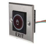 Maxbell 12V DC Door Infrared No Touch EXIT Button Switch Sensor with LED Backlight #K2