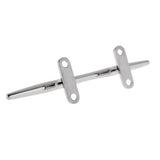 Maxbell Marine 316 Stainless Steel Heavy Duty Open Base Boat Rope Cleat - 4 Inch