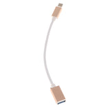 Maxbell USB Type C To USB 3.0 Adapter Charge And Sync Cable OTG Host Cable  Gold