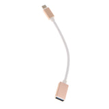 Maxbell USB Type C To USB 3.0 Adapter Charge And Sync Cable OTG Host Cable  Gold