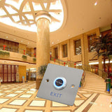 Maxbell IR No Touch Contactless Door Release Exit Button Sensor Switch with LED Indication, 304 Stainless Steel Material #SNT886