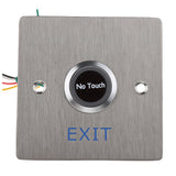 Maxbell IR No Touch Contactless Door Release Exit Button Sensor Switch with LED Indication, 304 Stainless Steel Material #SNT886