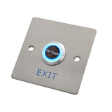 Maxbell IR No Touch Contactless Door Release Exit Button Sensor Switch with LED Indication, 304 Stainless Steel Material #SNT886