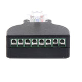 Maxbell RJ45/8P8C Ethernet Plug RJ-45 Male to 8 Pin AV Terminal Screw Converter Plug for UTP Cat5 Cat6 Cat7 cable