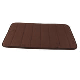 Maxbell Rectangular Shaped Fluffy Non-Slip Mat Bathroom Bedroom Living Room Doorway Balcony Decor Brown