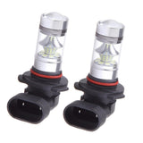 Maxbell 2 Pieces H10 9145 100W Car Fog Driving Light LED Bulbs Ice Blue 8000K