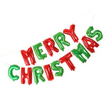 Maxbell Large Merry Christmas Aluminum Foil Balloon Christmas Party Hanging Decor