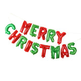 Maxbell Large Merry Christmas Aluminum Foil Balloon Christmas Party Hanging Decor