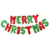 Maxbell Large Merry Christmas Aluminum Foil Balloon Christmas Party Hanging Decor
