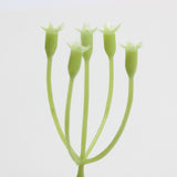 Maxbell 20 Pieces 7cm Plastic Artificial Flower Stems for DIY Garland Wedding Decoration