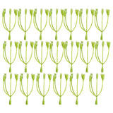 Maxbell 20 Pieces 7cm Plastic Artificial Flower Stems for DIY Garland Wedding Decoration