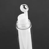 Maxbell 5 Pieces 15ML Protable Steel Roller Eye Cream Liquid Essential Oil Bottles Refillable Vials with 5pcs Funnels Set