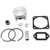 Maxbell Piston Kit - Piston Needle Cage 12x16x13, 52mm Piston, Piston Ring, Piston Pin, Snap Rings, Cylinder Gasket, Muffler Gasket for STIHL 038 MS380 380 AV Chainsaw